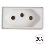 ModuloTomada2PT20A250VBranco–TRAMONTINA