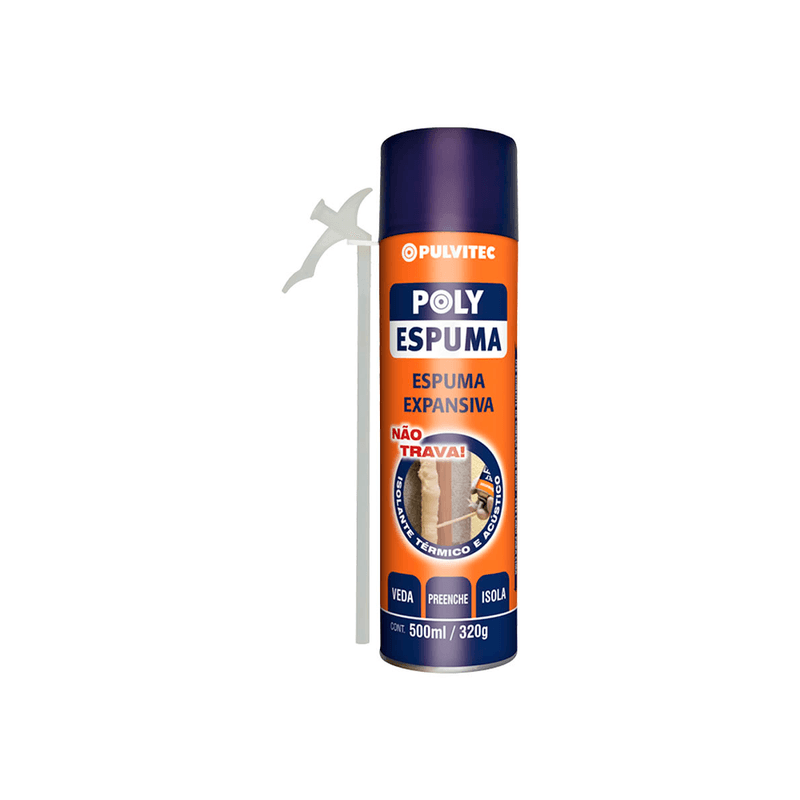 EspumaExpansivaPoliuretano320g500mlPOLYSPUMA