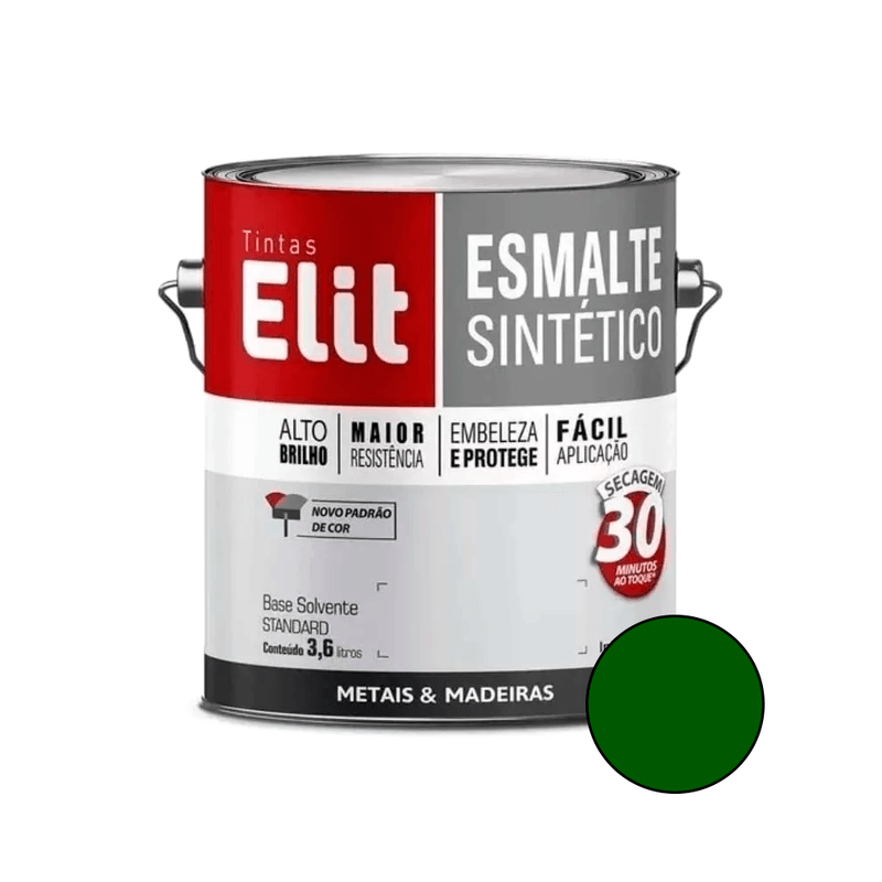 EsmalteSinteticoBrilhanteVerdeFolha36LitrosELIT