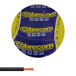 CaboFlexivelRolo100m250mmPretoCOBRECOM