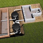 BiodigestorPolietileno700L–FORTLEV