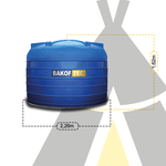 TanquedePolietileno5000LBAKOF