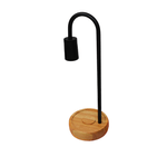 AbajurdeMesaFlamPreto1XE27TASCHIBRA