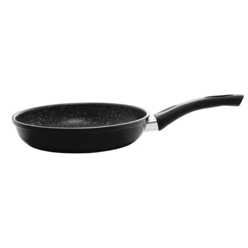 FrigideiradeInducaoemAluminiocomRevestimentoCeramicoGranilitePreta24cmLYOR