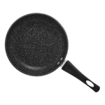 FrigideiradeInducaoemAluminiocomRevestimentoCeramicoGranilitePreta20cmLYOR