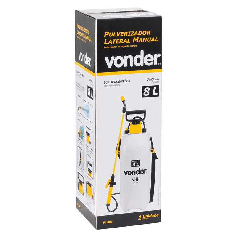 PulverizadorLateral8LitrosVONDER