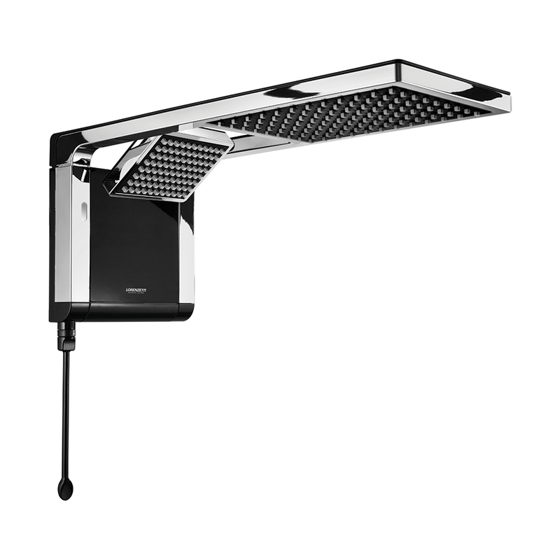 ChuveiroEletronicoAcquaDuoFlex220V6800WBlackCromadoLORENZETTI
