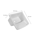 TanquePlastico40LitrosBrancoASTRA