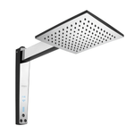 ChuveiroAcquaCenturyDigitalPretocomCromado220V7500WLORENZETTI