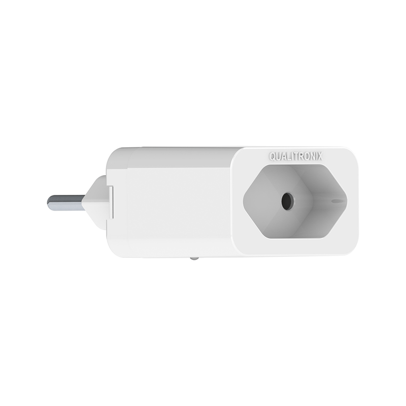PlugProtetorContraSurto2P20ABrancoQUALITRONIX