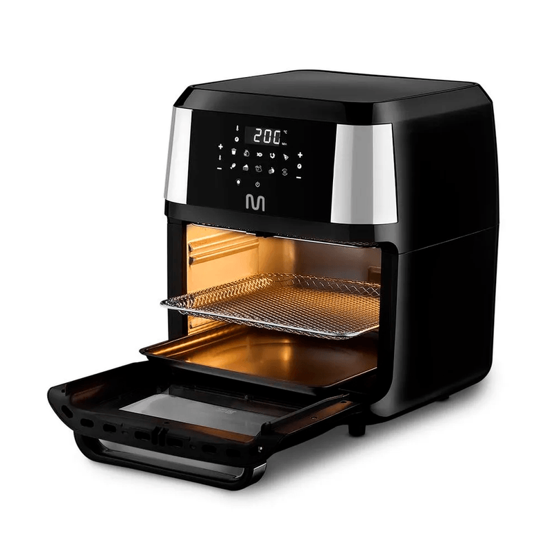 AirFryerForno12LitroscomPainelDigital1700W127VGO225MULTILASER