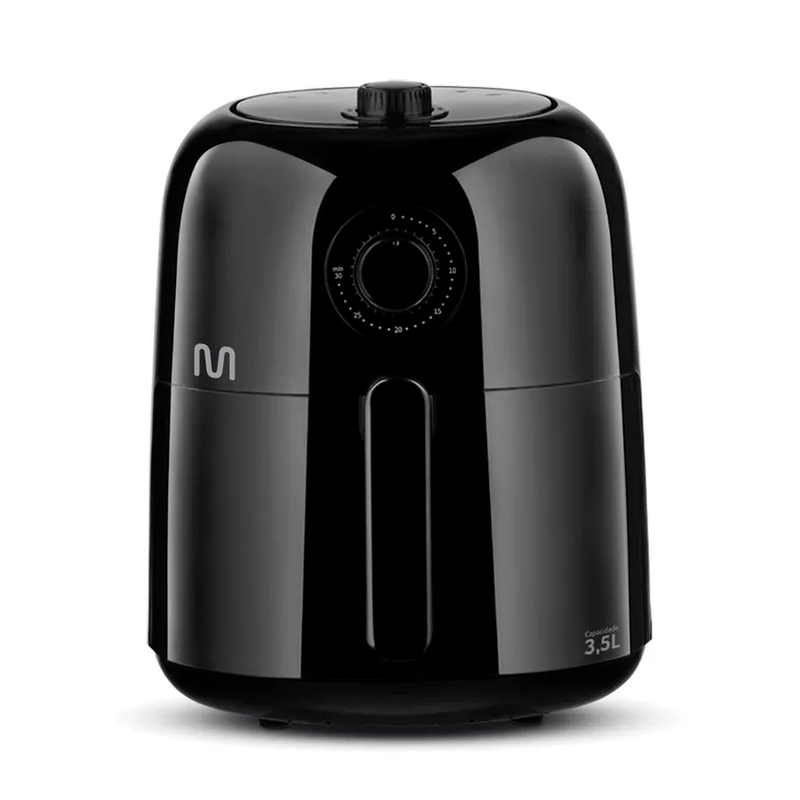 FritadeiraEletricaAirFryer35Litros127V1350WPretaGO215MULTILASER