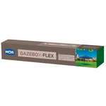 GazeboXFlexOxfordcomSilvercoating3x3mAzulMOR