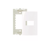 Placa4x21PostoHorizontaiscomSuporteBrancoSleekMARGIRIUS