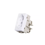 ModuloTomada2PT10A250VBrancoSleekMARGIRIUS