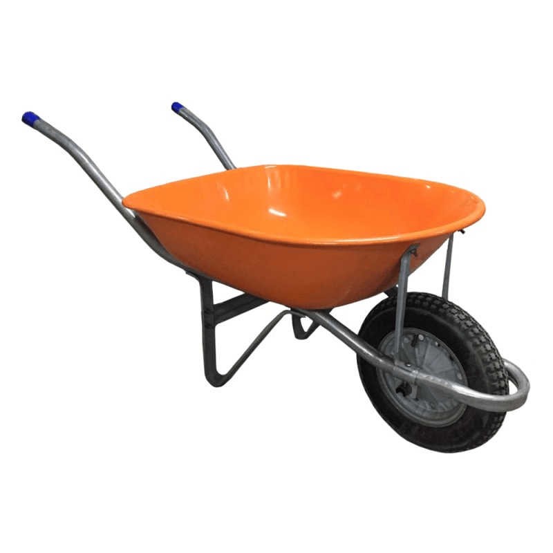 Carrinho de Mão CH24 Laranja com Pneu e Câmara – METALOSA