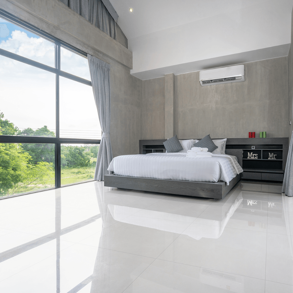 Porcelanato Delta Barcelona Off White Polido 84x84 Caixa 2,80m² - DELTA