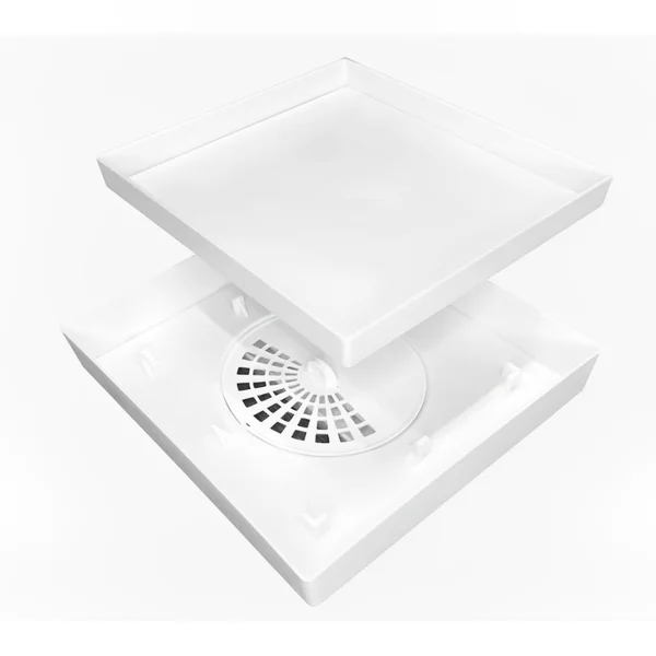 Ralo Linear Oculto Tampa Rasa 15x15cm - Multicerto